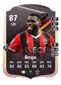 Jérémie Boga Storyline 87 Overall Rating