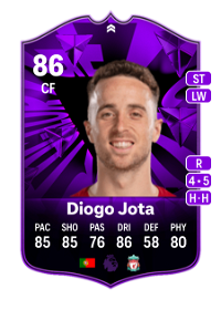 Diogo Jota FC Pro Open Jota 86 Overall Rating
