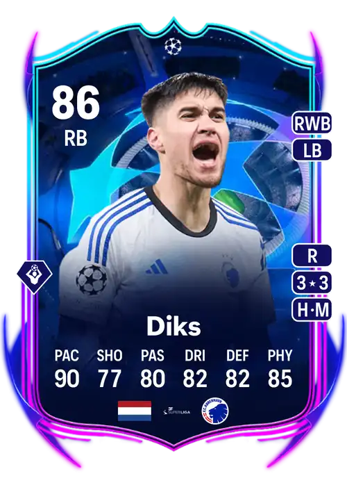 EA FC 24 Kevin Diks 86