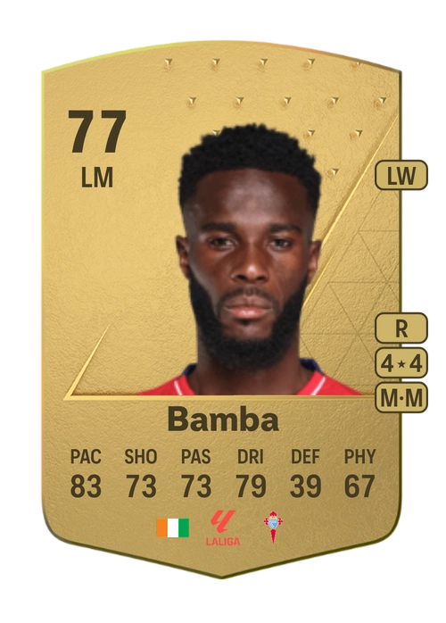 EA FC 24 Jonathan Bamba 77