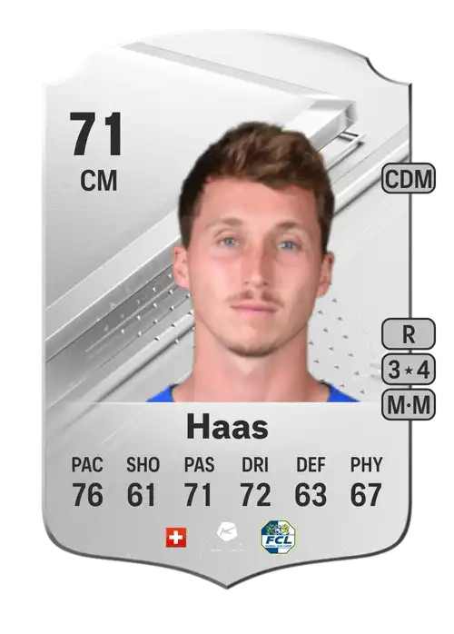 EA FC 24 Nicolas Haas 71