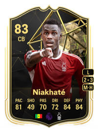 Moussa Niakhaté Team of the Week 83 Overall Rating