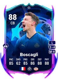 Olivier Boscagli UCL Road to the Final 88 Overall Rating