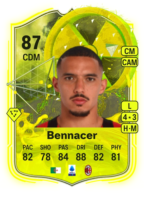 EA FC 24 Ismaël Bennacer 87