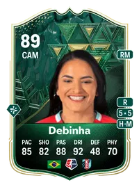 Debinha Winter Wildcards 89 Overall Rating