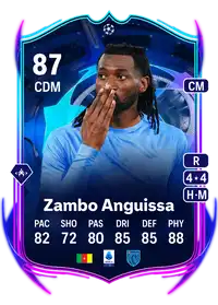 André-Franck Zambo Anguissa UCL ROAD TO THE FINAL 87 Overall Rating