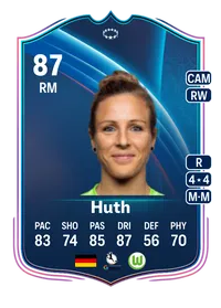 Svenja Huth UWCL Road to the Knockouts 87 Overall Rating