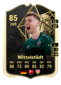 Maximilian Mittelstädt Team of the Week 85 Overall Rating