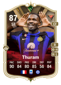 Marcus Thuram Ultimate Dynasties 87 Overall Rating