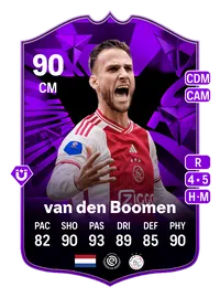 Branco van den Boomen FC Pro Live 90 Overall Rating