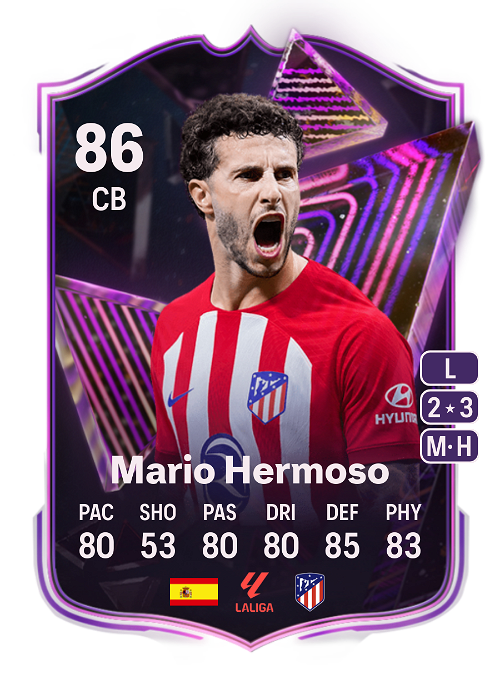 EA FC 24 Mario Hermoso 86