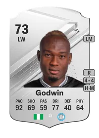 Saviour Godwin Rare 73 Overall Rating