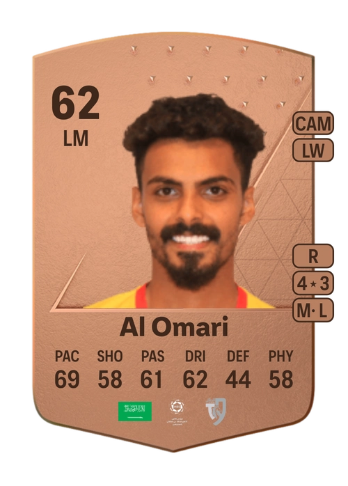 EA FC 24 Hassan Al Omari 62