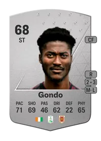 Cedric Diomandè Gondo Common 68 Overall Rating