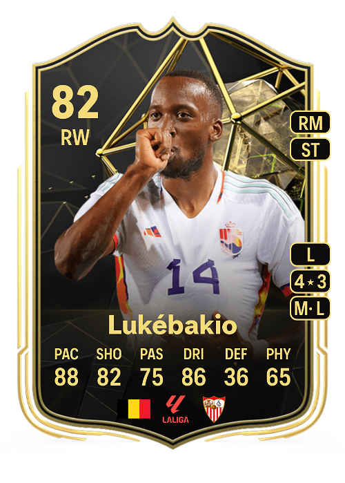 EA FC 24 Dodi Lukébakio 82
