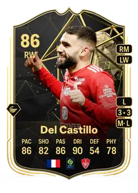 Romain Del Castillo Team of the Week 86 Overall Rating