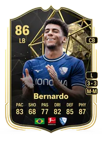 Bernardo Team of the Week 86 Overall Rating