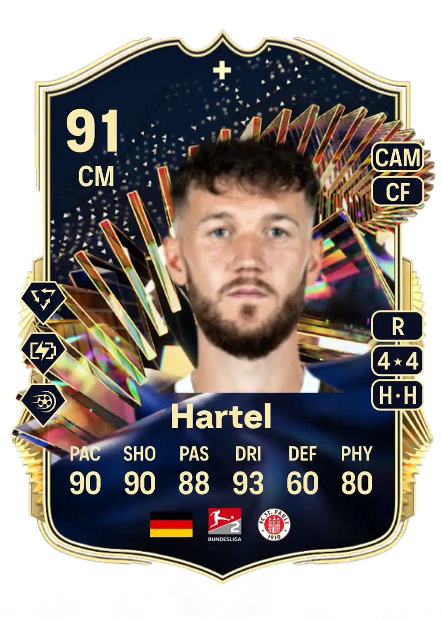 EA FC 24 Marcel Hartel 91