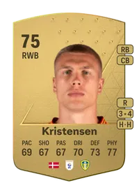 Rasmus Kristensen Common 75 Overall Rating