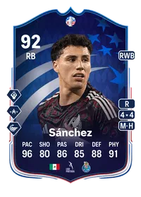 Jorge Sánchez Copa América Make Your Mark Plus 92 Overall Rating