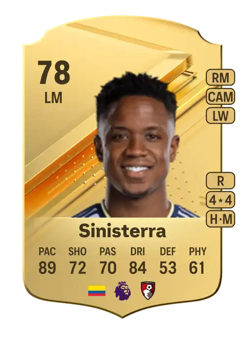 EA FC 24 Luis Sinisterra 78