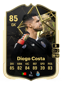 Diogo Costa Team of the Week 85 Overall Rating