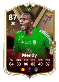 Édouard Mendy Ultimate Dynasties 87 Overall Rating