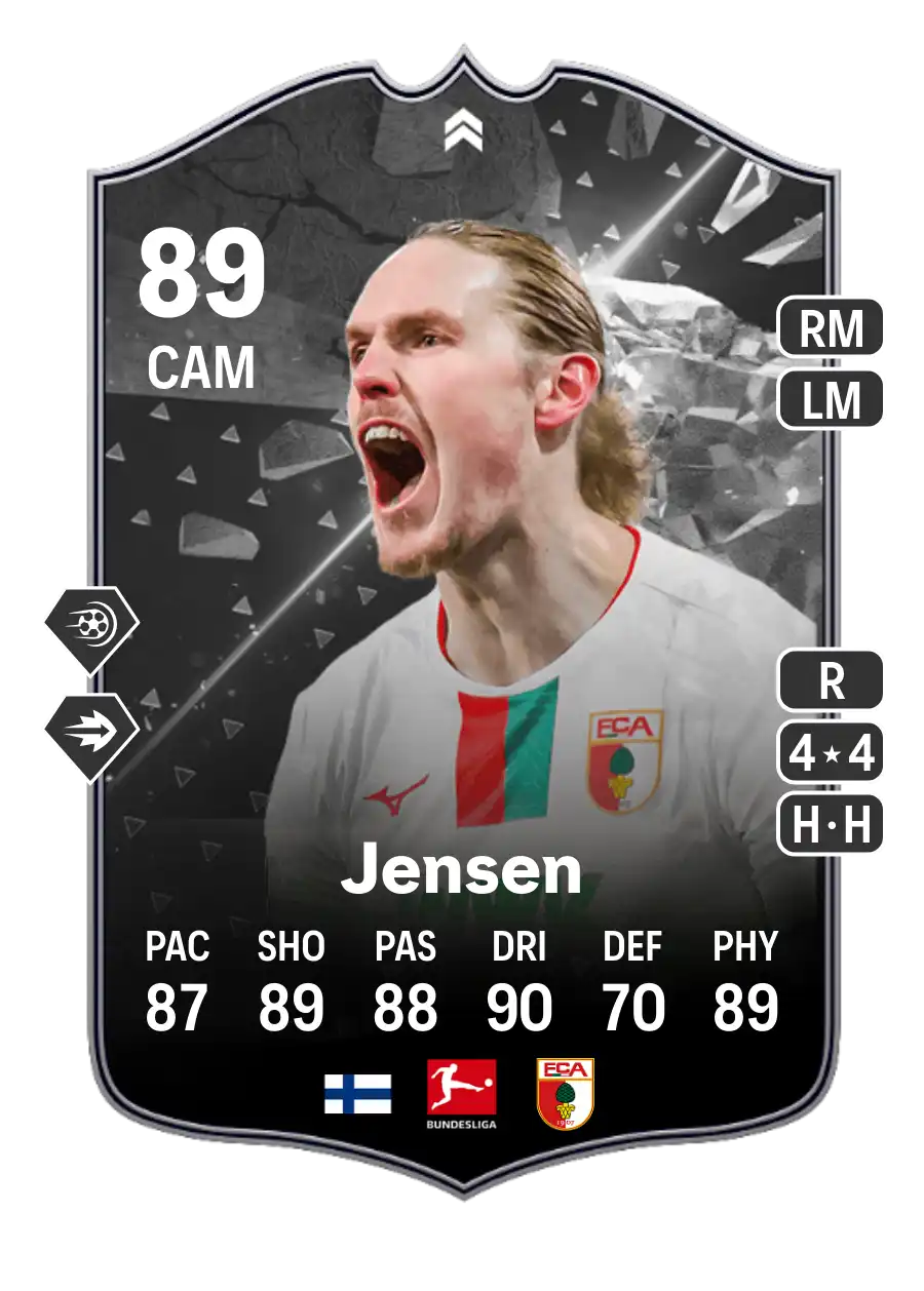 EA FC 24 Fredrik Jensen 89