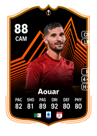 Houssem Aouar UEL Road to the Knockouts 88 Overall Rating