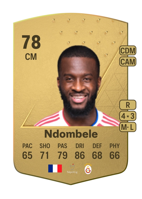 EA FC 24 Tanguy Ndombele 78