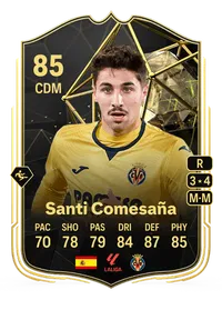 Santi Comesaña Team of the Week 85 Overall Rating