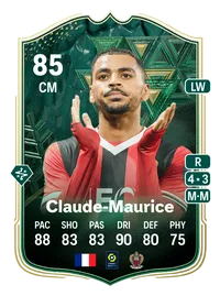 Alexis Claude-Maurice Winter Wildcards 85 Overall Rating