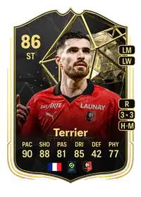 Martin Terrier Team of the Week 86 Overall Rating