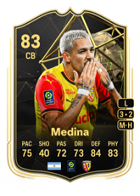Facundo Medina Team of the Week 83 Overall Rating