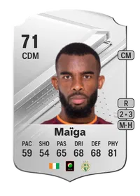 Habib Maïga Rare 71 Overall Rating