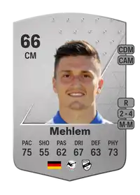 Marcel Mehlem Common 66 Overall Rating