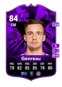 Denis Genreau FC Pro Live 84 Overall Rating