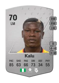 Samuel Kalu Common 70 Overall Rating