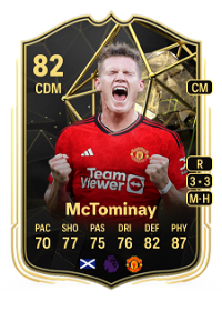 Scott McTominay Team of the Week 82 Overall Rating