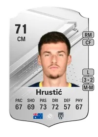 Ajdin Hrustić Rare 71 Overall Rating