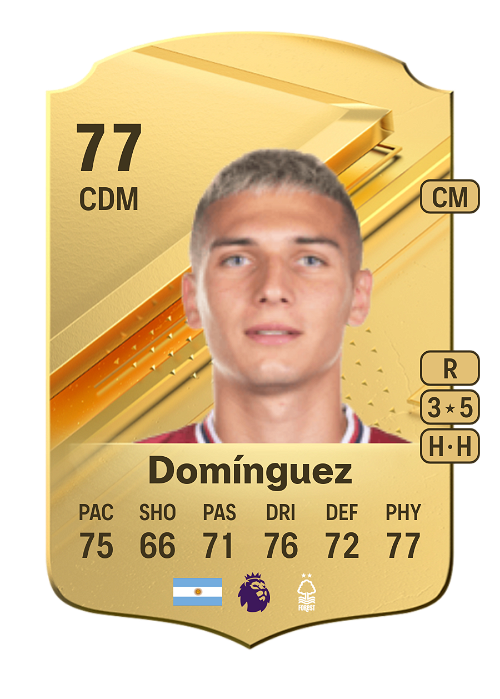 EA FC 24 Nicolás Domínguez 77