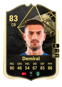 Merih Demiral Team of the Week 83 Overall Rating