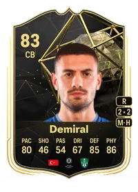 Merih Demiral Team of the Week 83 Overall Rating