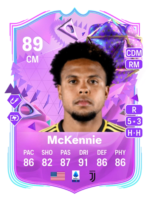 EA FC 24 Weston McKennie 89