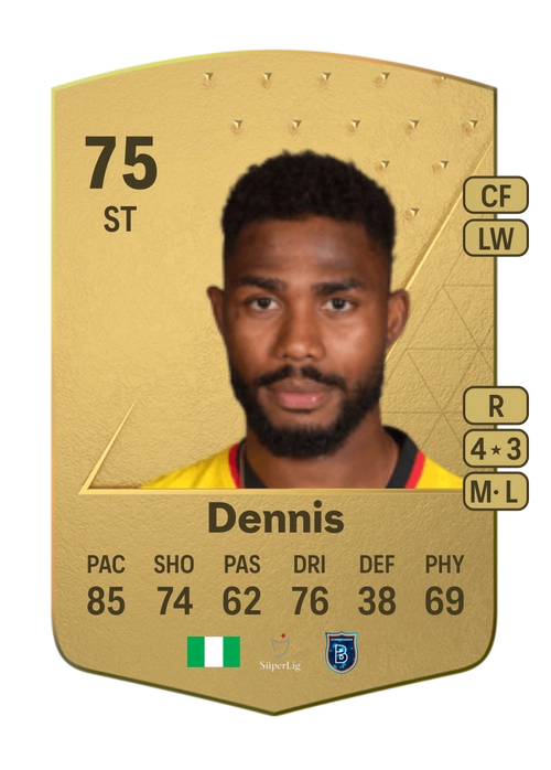 EA FC 24 Emmanuel Dennis 75