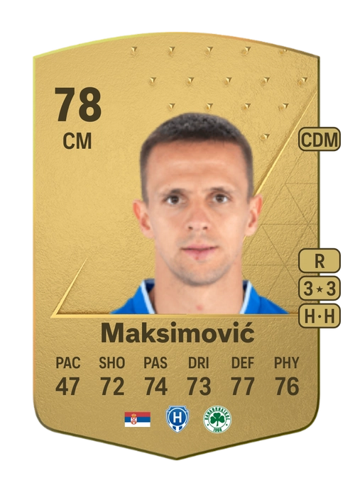 EA FC 24 Nemanja Maksimović 78