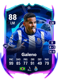 Galeno UCL Road to the Final 88 Overall Rating