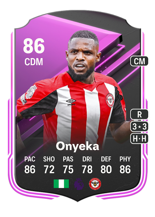 EA FC 24 Frank Onyeka 86