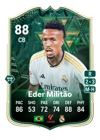 Éder Militão Winter Wildcards 88 Overall Rating