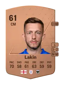 Charlie Lakin Common 61 Overall Rating